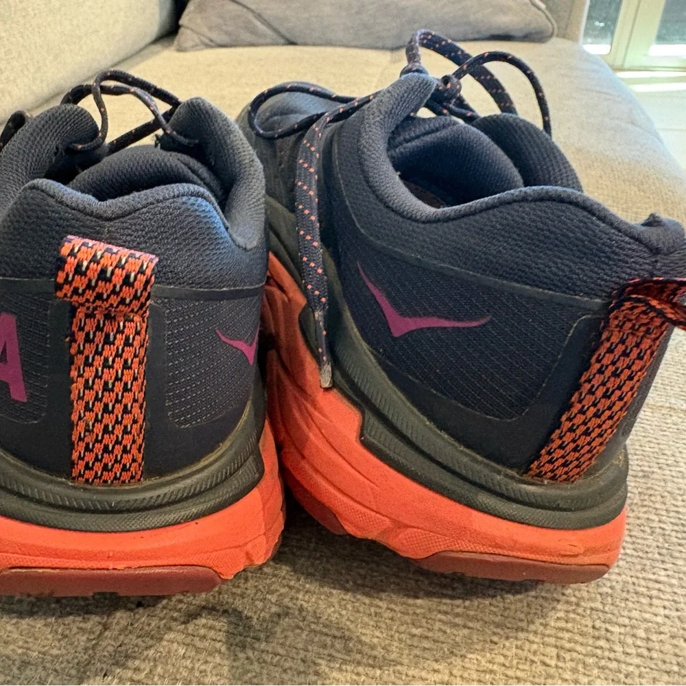 Hoka One One Womens Challenger ATR 6 1106514 Blue Running Shoes Sneakers 8 B